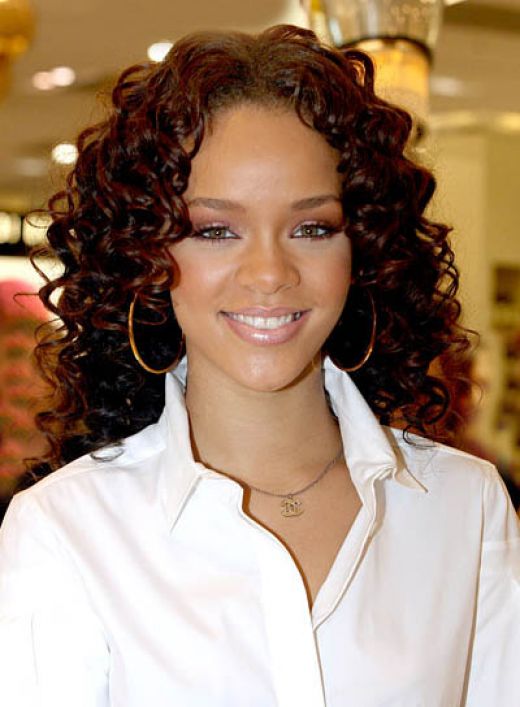 short black curly hairstyles for girls